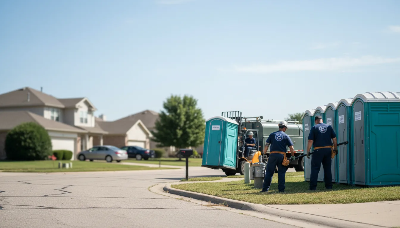 Porta Potty Rental in Olivet, MI near me